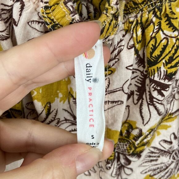 DAILY PRACTICE BY ANTHROPOLOGIE MOLLIE TUNIC DRESS size small - Picture 5 of 8